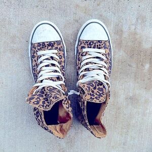 Converse high top shoes